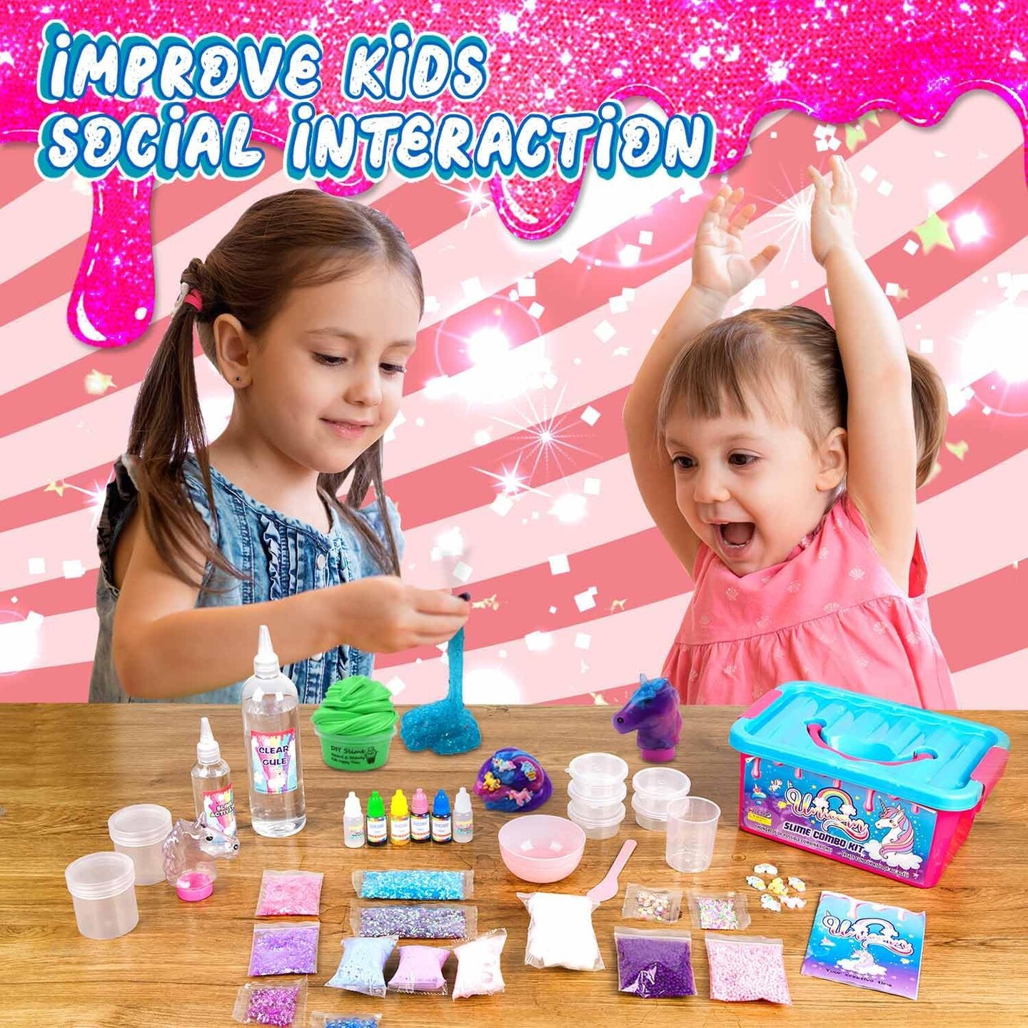 Unicorn Slime Kit for Kids