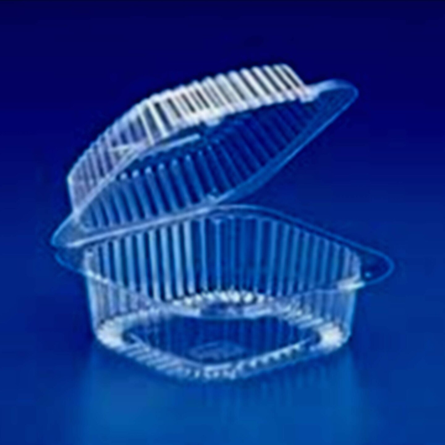 50 Count Sol Pak Clamshell Food Containers 6 Inch Heavy Duty