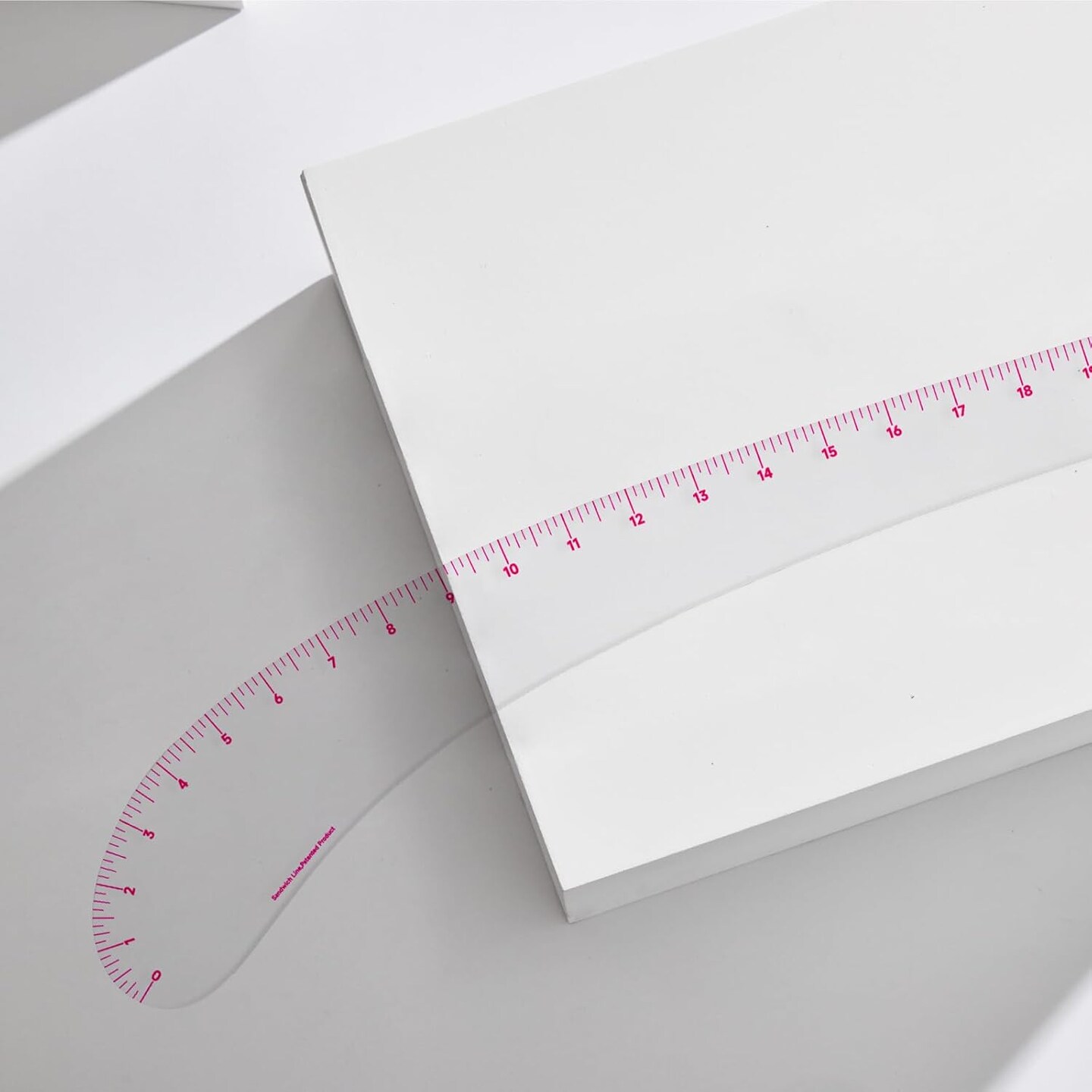 Kearing® Transparent Vary Form French Curve Ruler for Sewing, Pattern Making 12", 18" or 24"