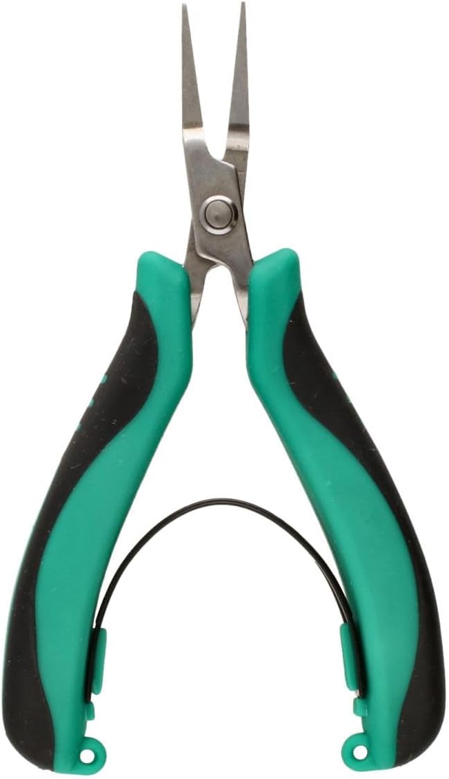 The Beadsmith Side Cutter Tool – Micro Grip Series – Comfortable Handle with Spring Action Design, Fine Polished Stainless-Steel Head, Quality Tool for Jewelry Making