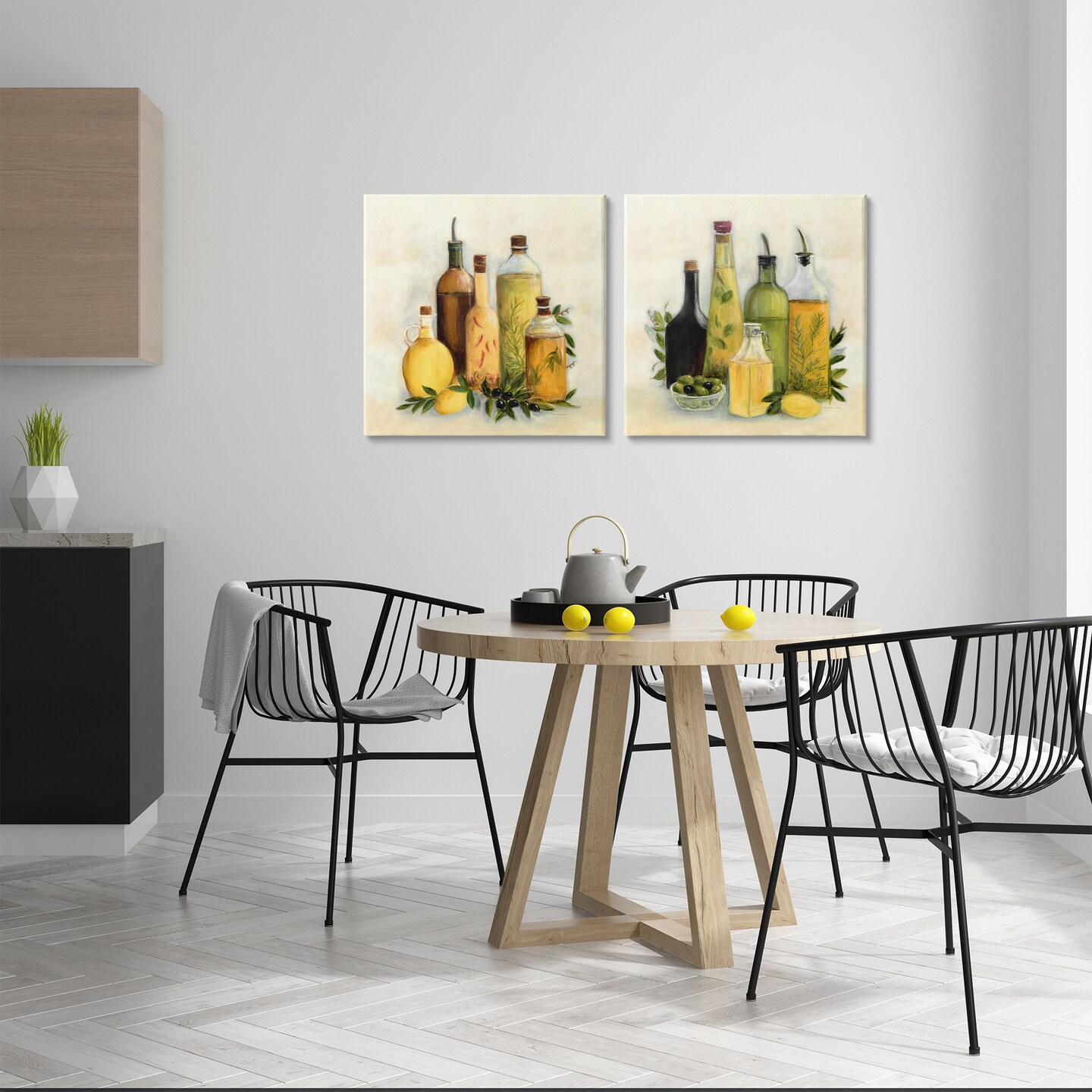 Stupell Industries Italian Kitchen Cooking Oils 2pc Canvas Set By Marilyn Dunlap