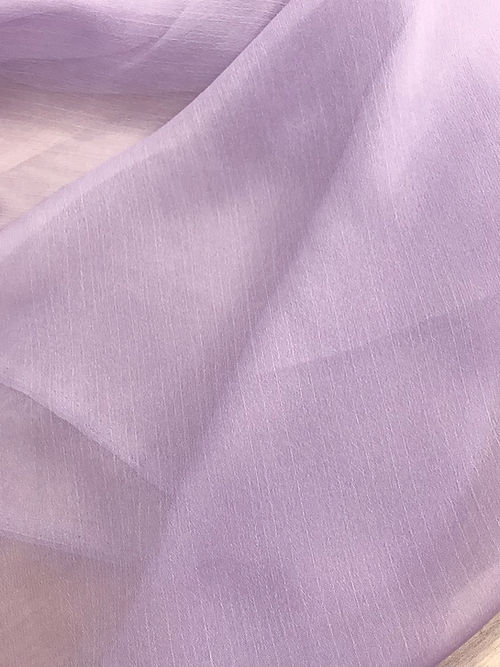 1 Yard Lilac Two-Tone Chiffon Fabric 58/59 Inches Wide Sheer Polyester