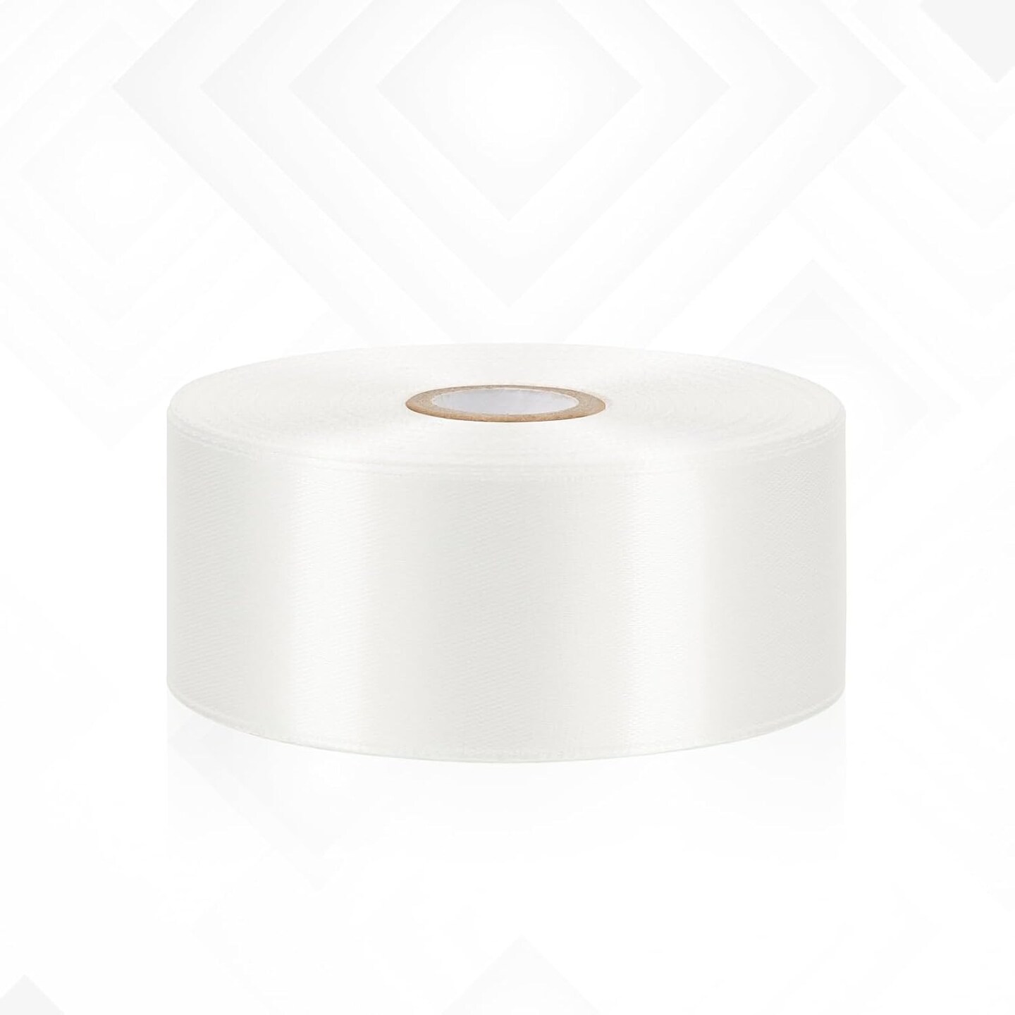 White Satin Ribbon 1-1/2 Inch 30 Yards