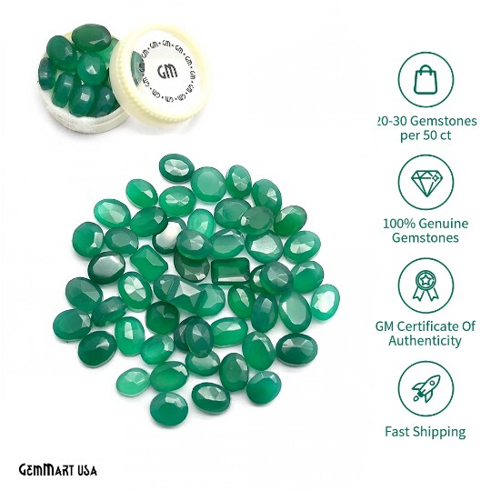 Mixed Gemstone, 100% Natural Faceted Loose Gems, Wholesale Gemstones, 4-8mm GemMartUSA (60001)