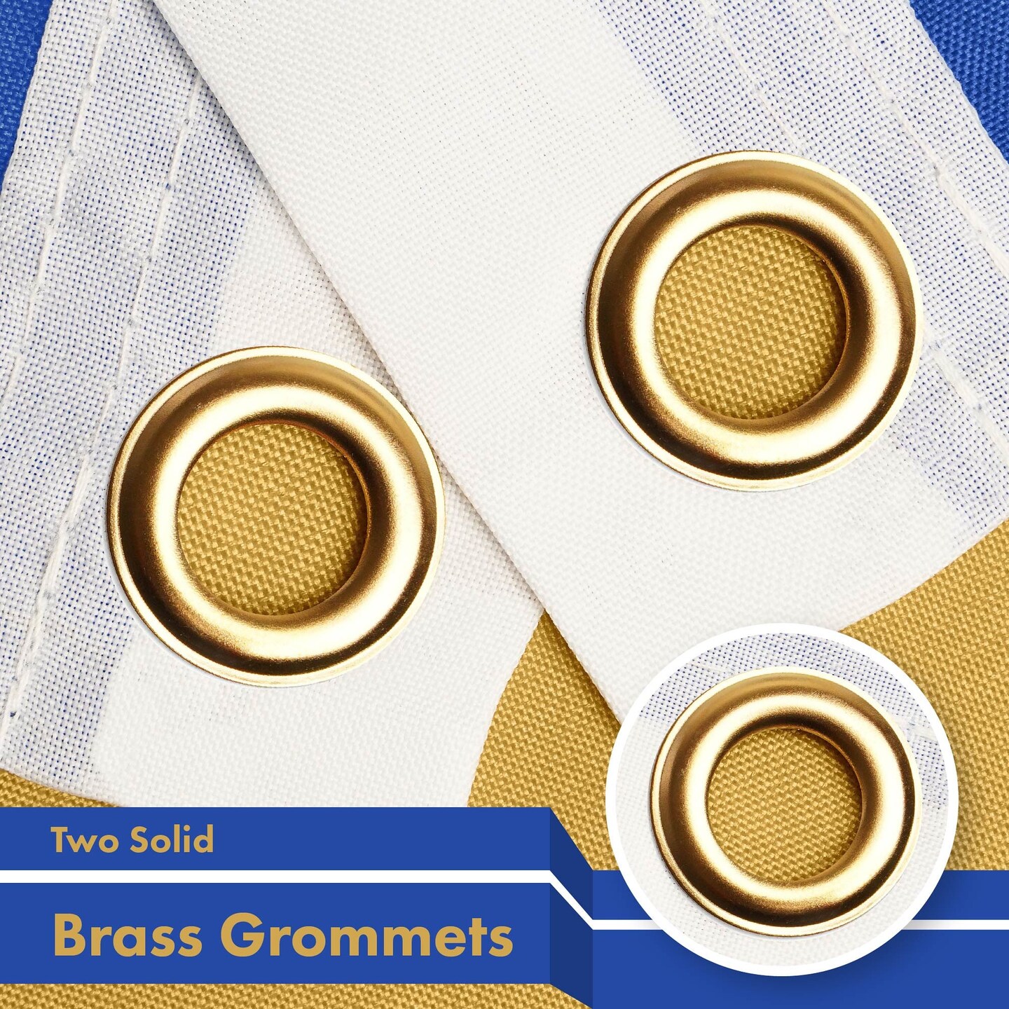 G128 Kosovo Kosovar Flag | 3x5 Ft | LiteWeave Pro Series Printed 150D Polyester | Country Flag, Indoor/Outdoor, Vibrant Colors, Brass Grommets, Thicker and More Durable Than 100D 75D Polyester