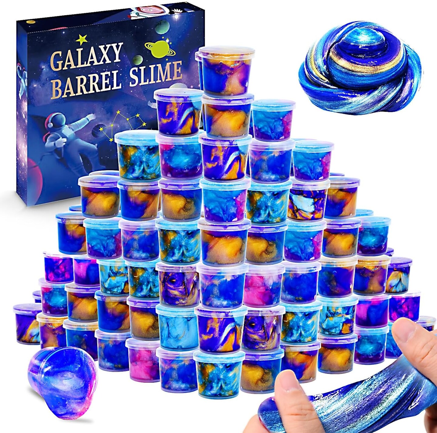 64 Packs Galaxy Slimes