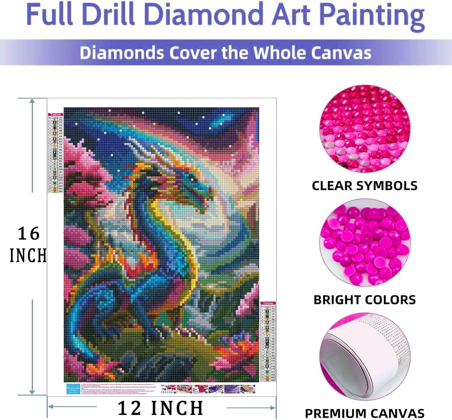 Dragon Diamond Art Painting Kits