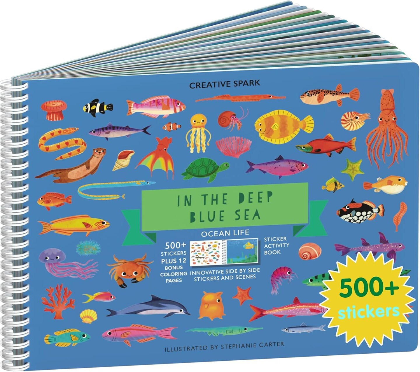 500+ Ocean Sticker Book Activity for Kids