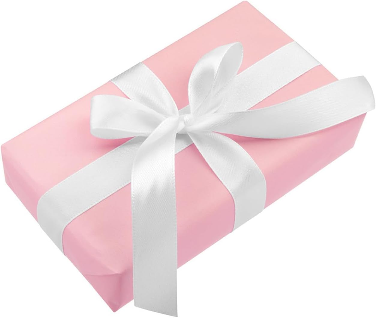 1-1/2 inch White Satin Ribbon, 100 Yards