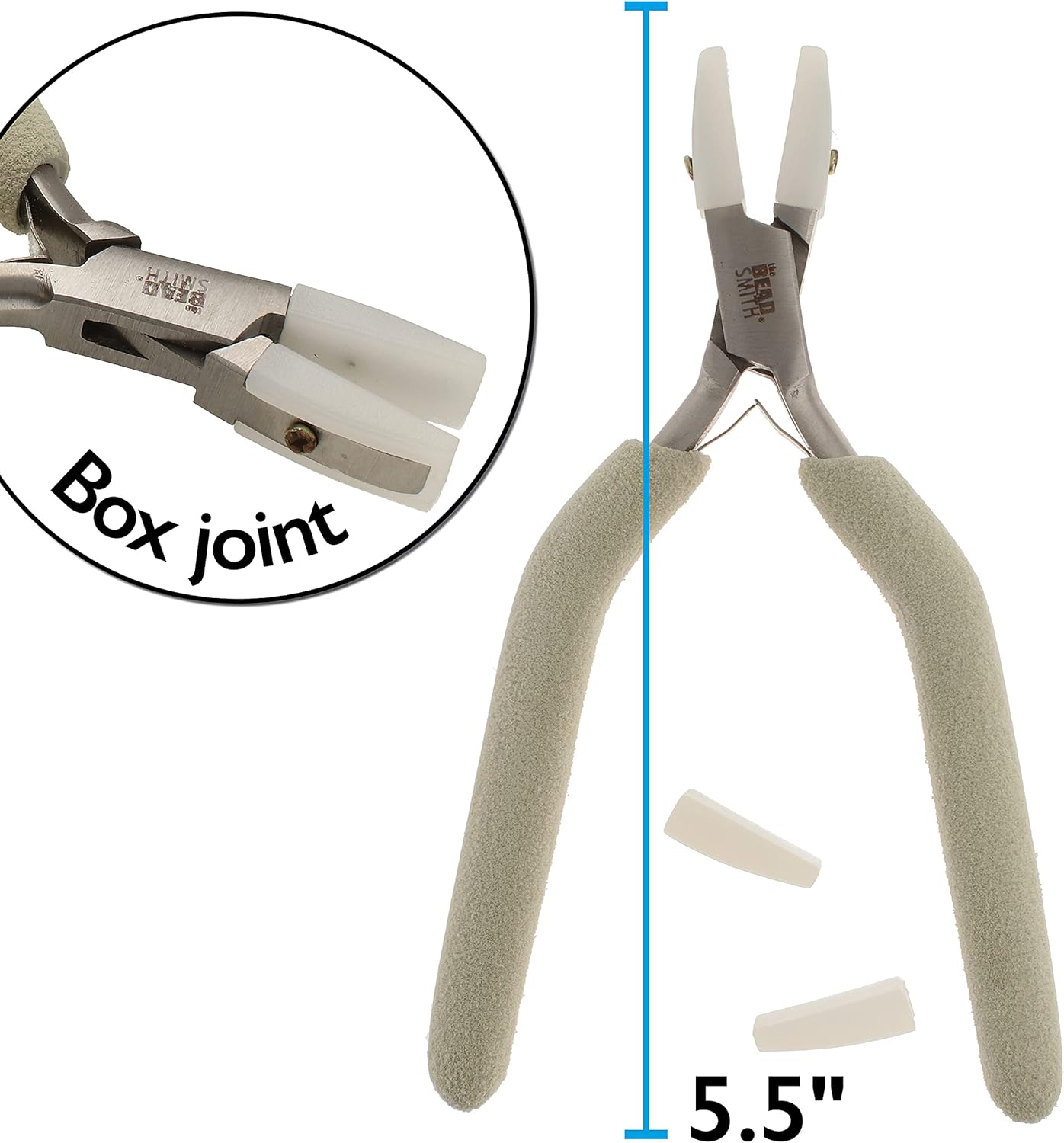 The Beadsmith Wire Tool Set - Elongated, Comfortable Handles with Double-Leaf Springs