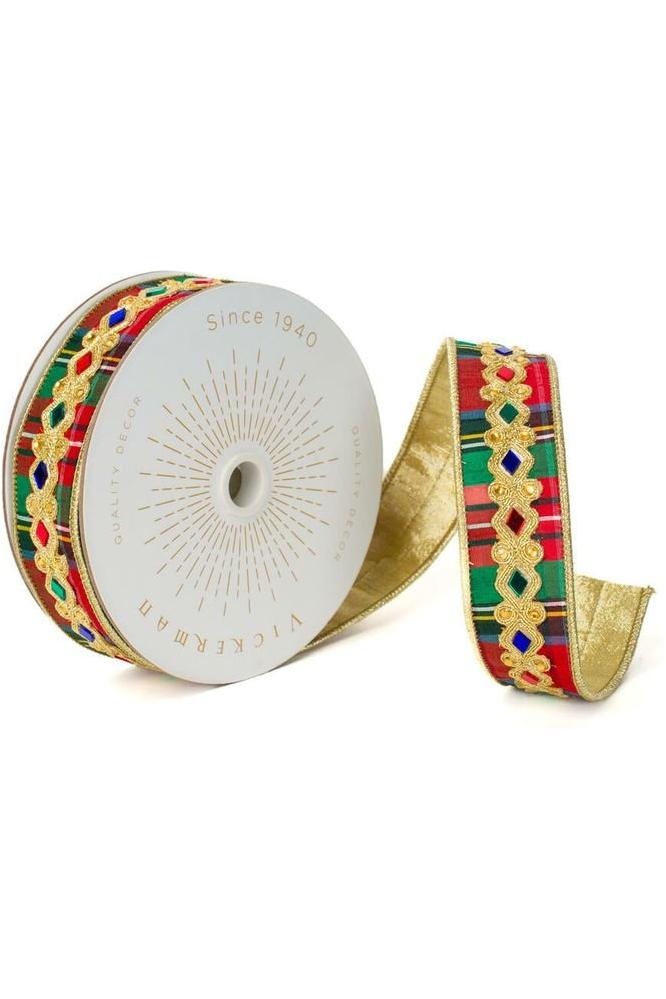 1.5inch Multicolor Traditional Plaid Ribbon (10 Yards) | Michaels