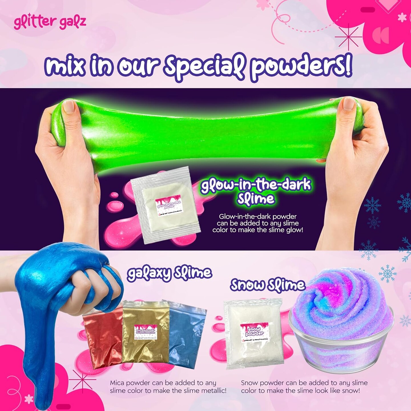 75-Pc Jumbo Mega Birthday Party Slime Kit