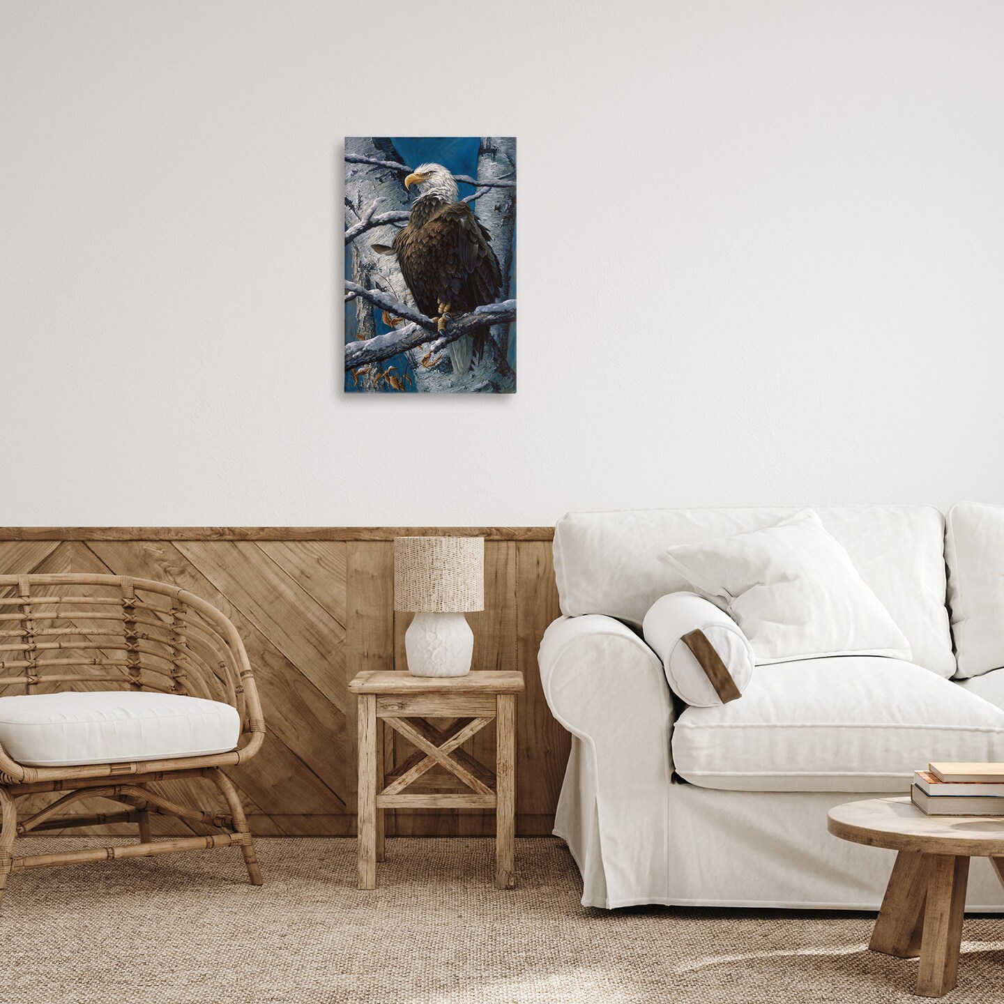Stupell Industries America&#x27;s Pride Bald Eagle Canvas By Tom Antonishak