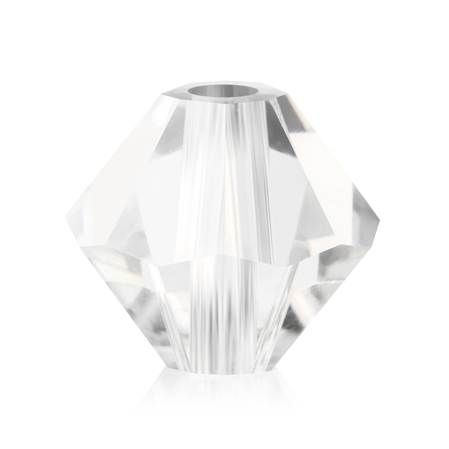 Preciosa 3mm Czech Glass Crystal Bicone Beads, 90pcs