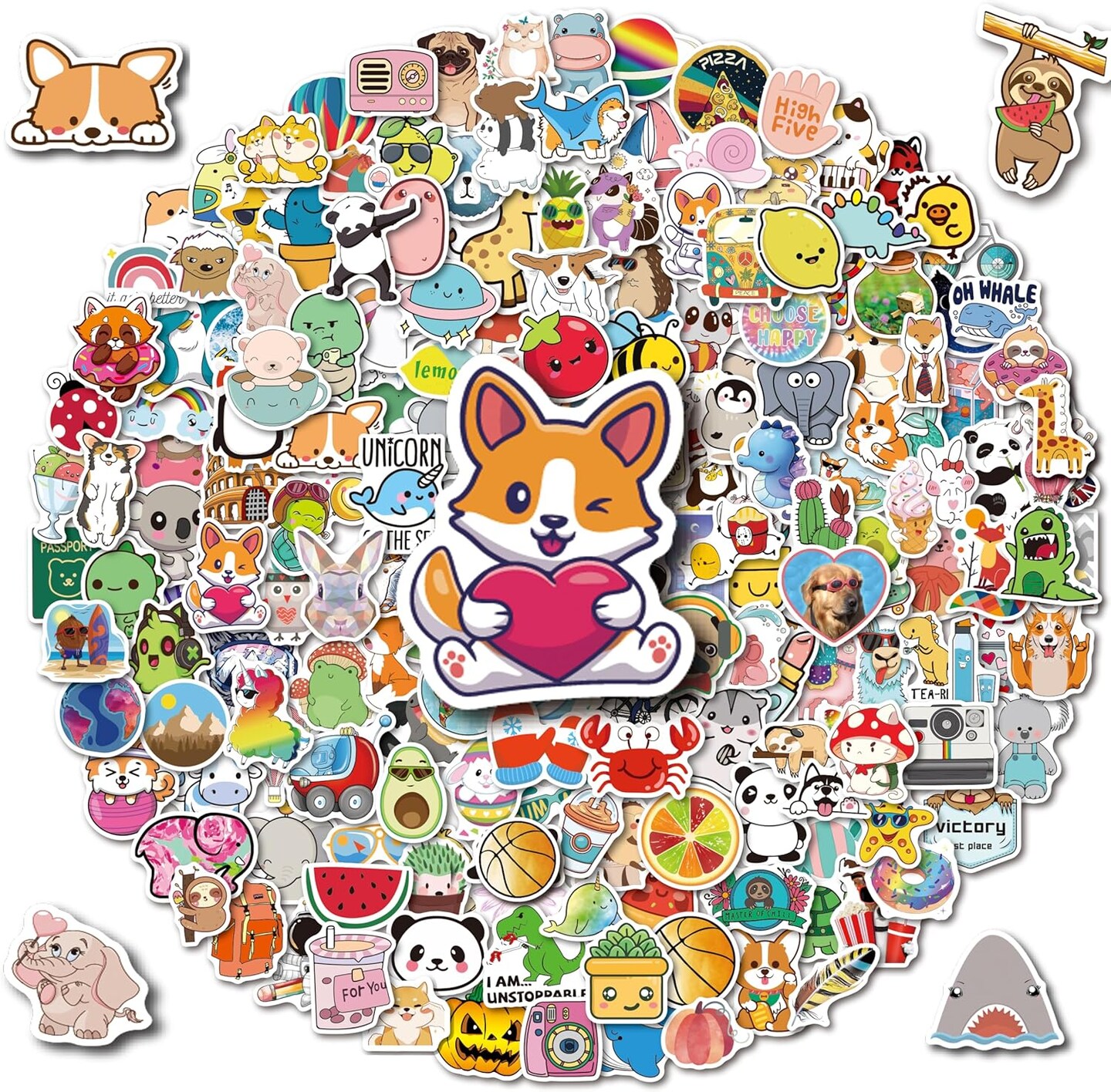 200PCS Water Bottle Stickers for Kids