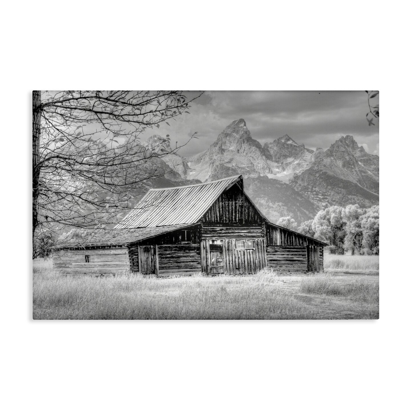 Stupell Industries Sign of the Feather Barn Landscape Canvas By Jadei Graphics