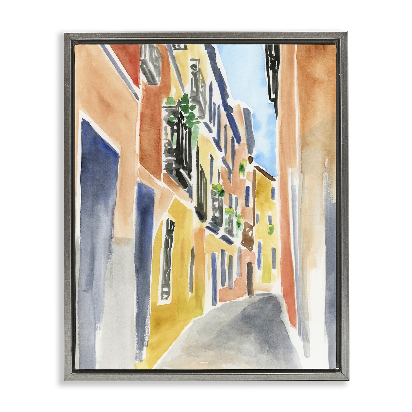 Stupell Industries Madrid City Architecture Floating Frame By June Erica Vess
