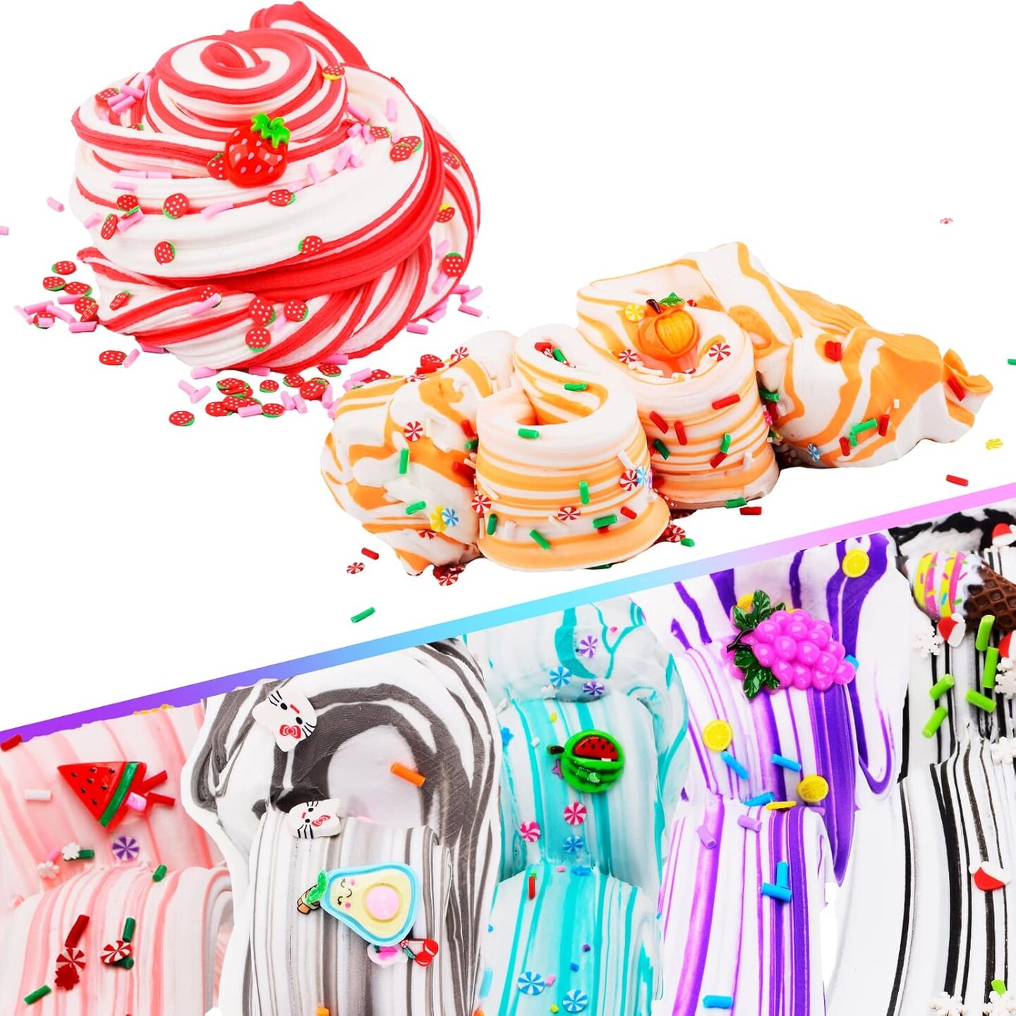 12 Pack Butter Slime Kit for Kids