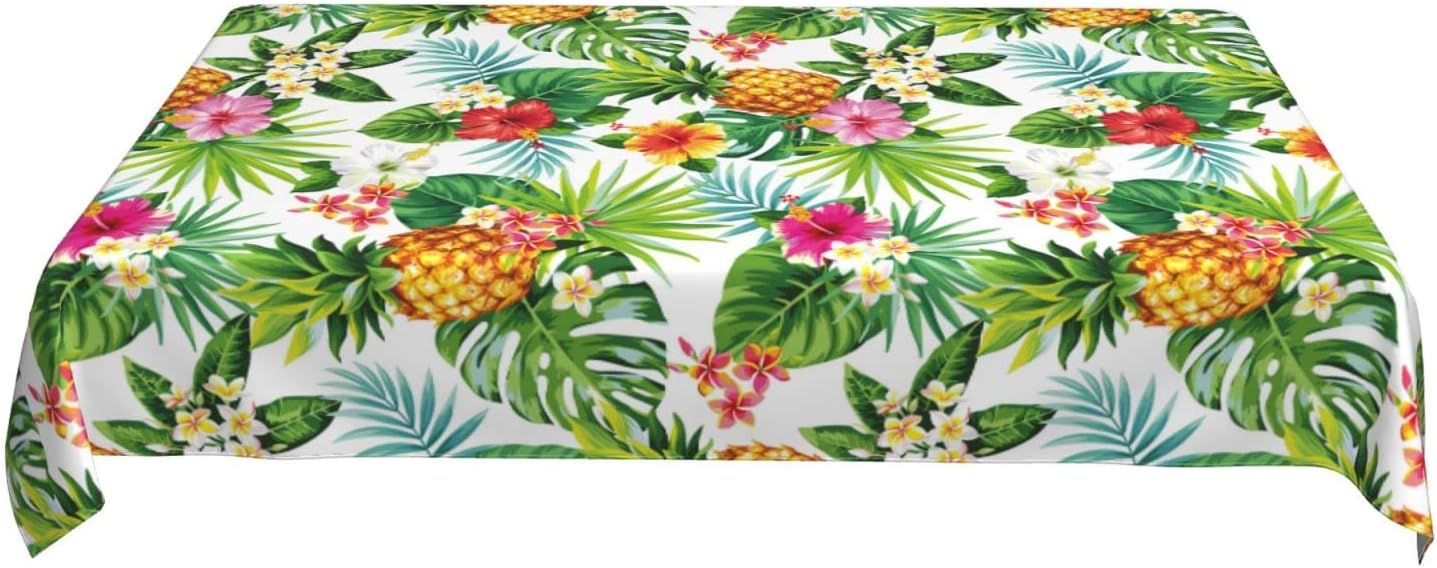 Hawaii Tablecloth Rectangle Table Cloth Washable Table Cover