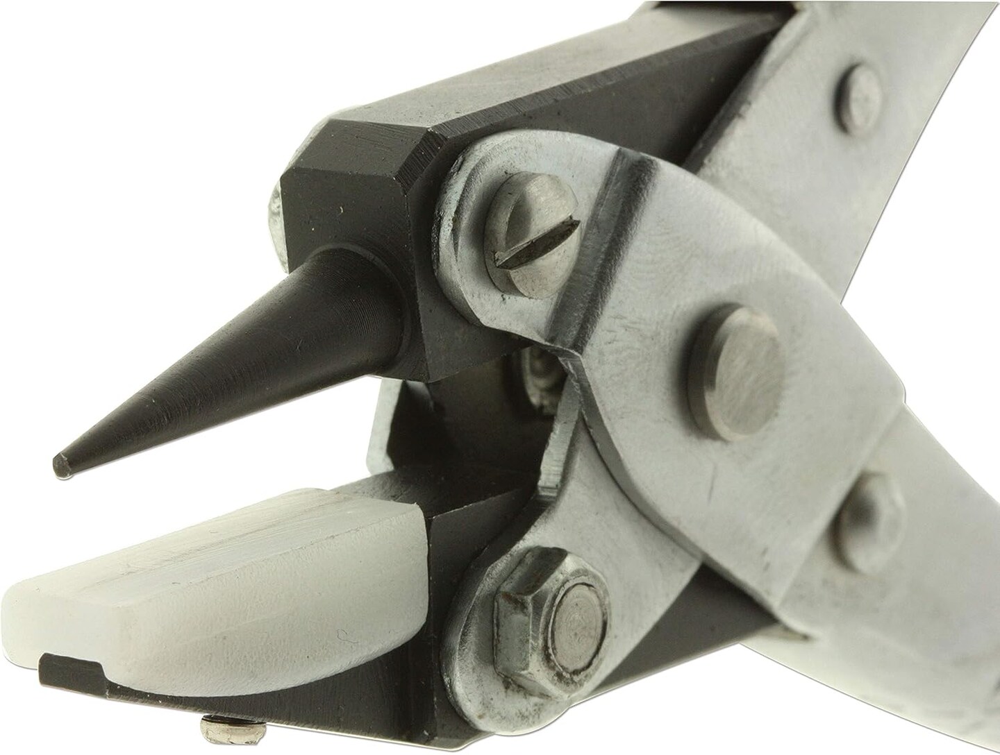 The Beadsmith Chain Nose Parallel Pliers with Spring, Flat Grip for Jewelry Making, Wirework & Repair