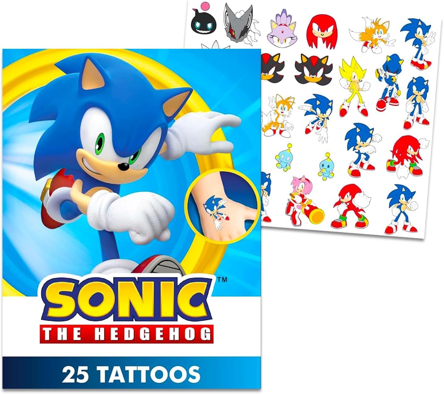Sonic Gift Bundle with Coloring Book Painting Set