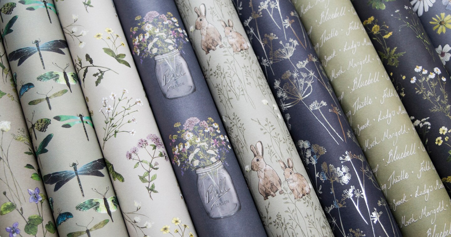 Craft Consortium Double-Sided Paper Pad 12"X12" 40/Pkg-Wildflower Meadow