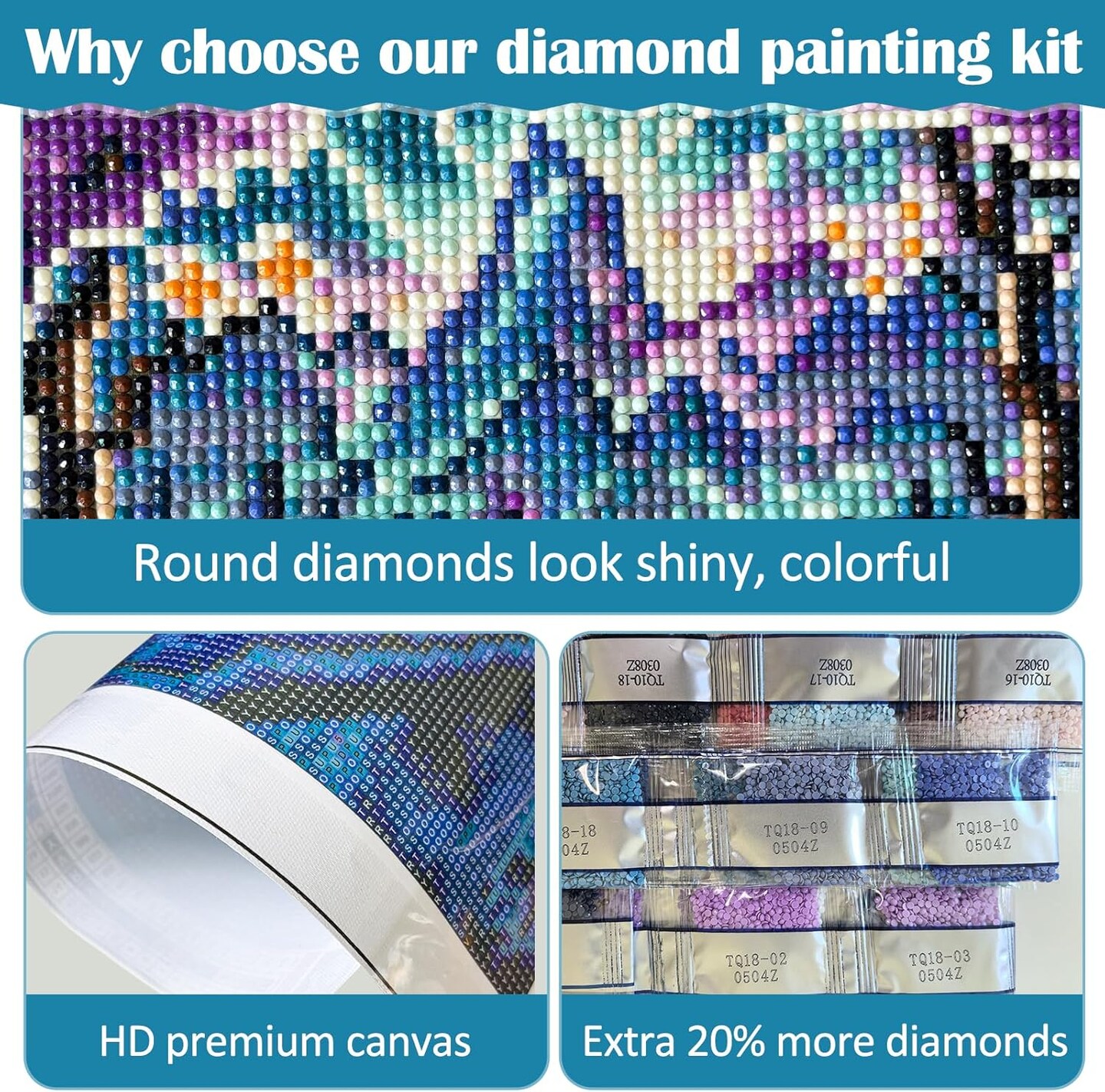 Pumpkin Sunflower Leaf Diamond Art Kits for Adults