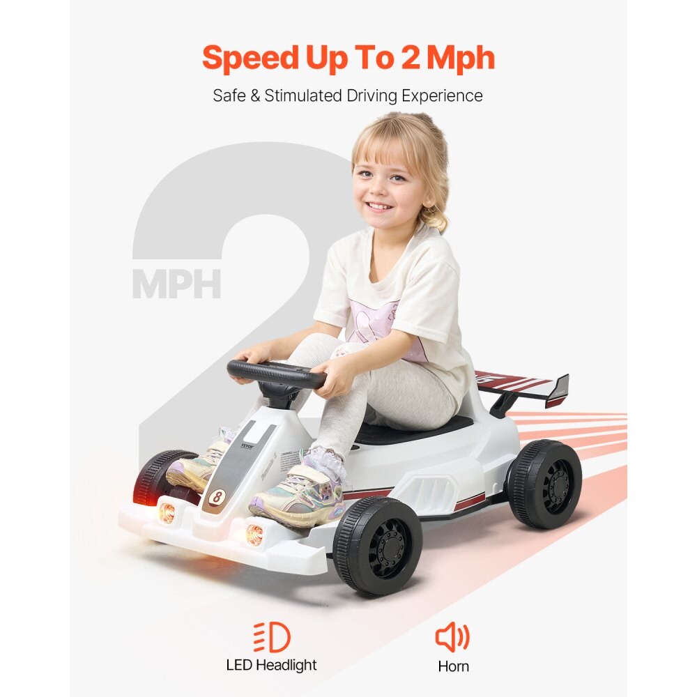 Kids 6V Electric with Strong Motor Easy Controls and Secure Ride