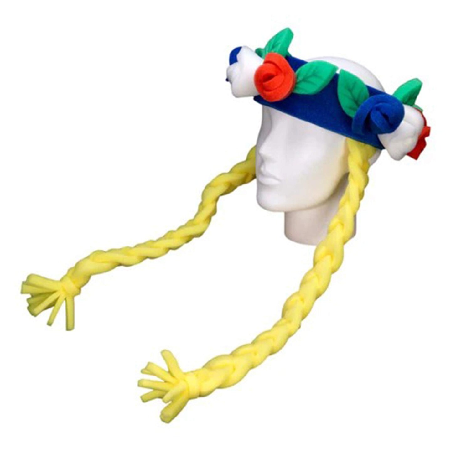 USA Roses &#x26; Braids Headband