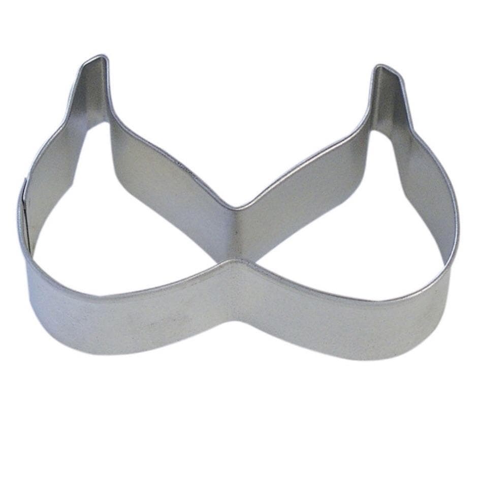 4&#x201D; Bikini Top Metal Cookie Cutter