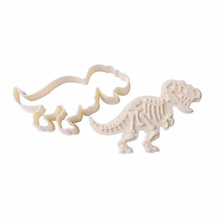 3 PC Dinosaur Impression Cookie Cutters