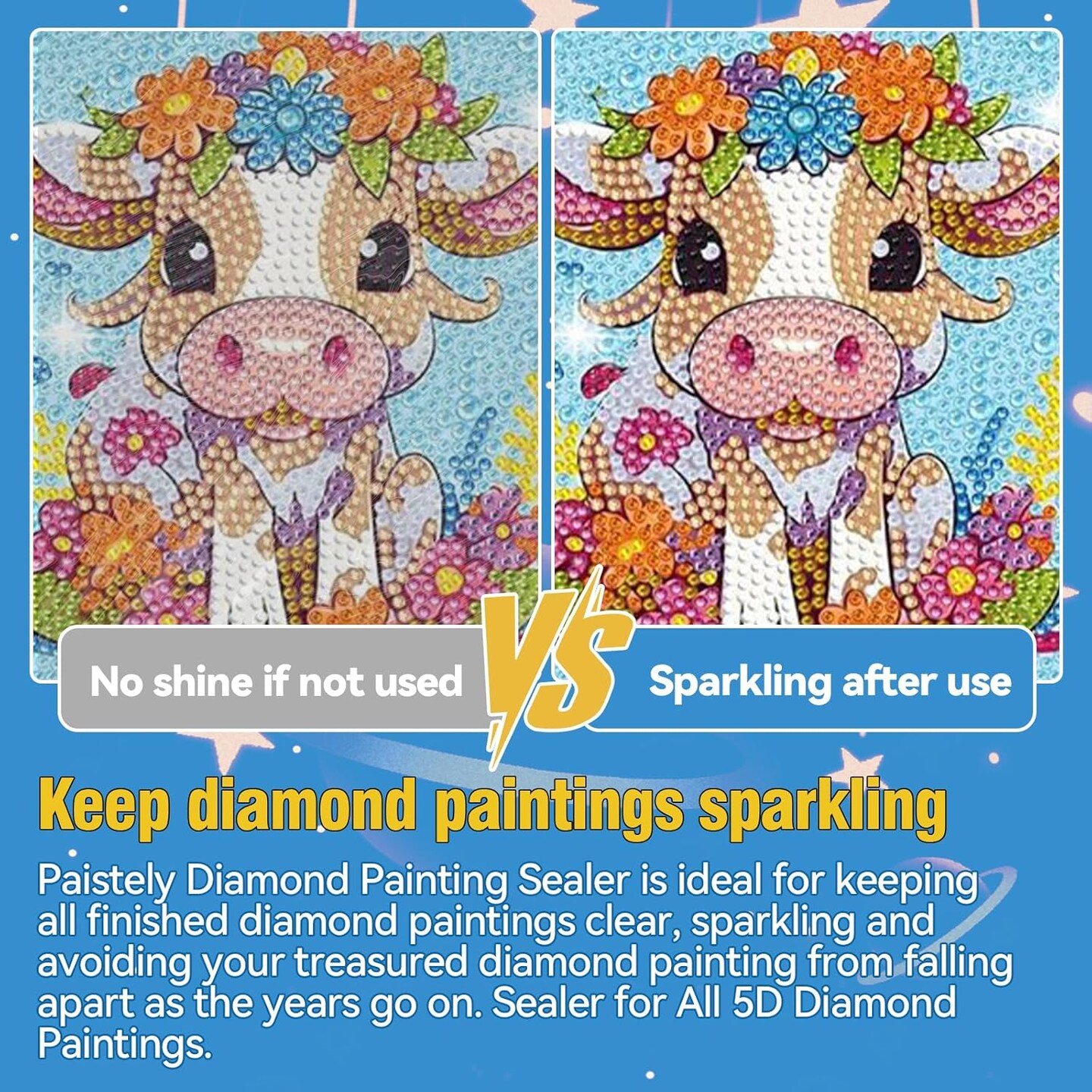 Diamond Art Sealer Kits for Adults, Large Capacity Glue as Diamond Painting Accessories and Jigsaw Puzzles Tools