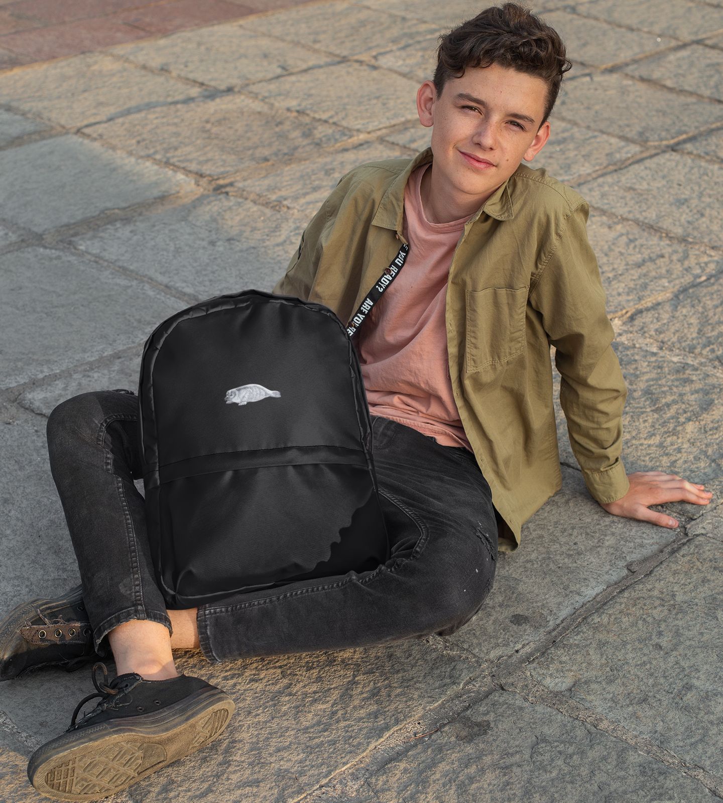 Gray Harp Seal, Realistic Animals, Embroidered, Iron on Patch