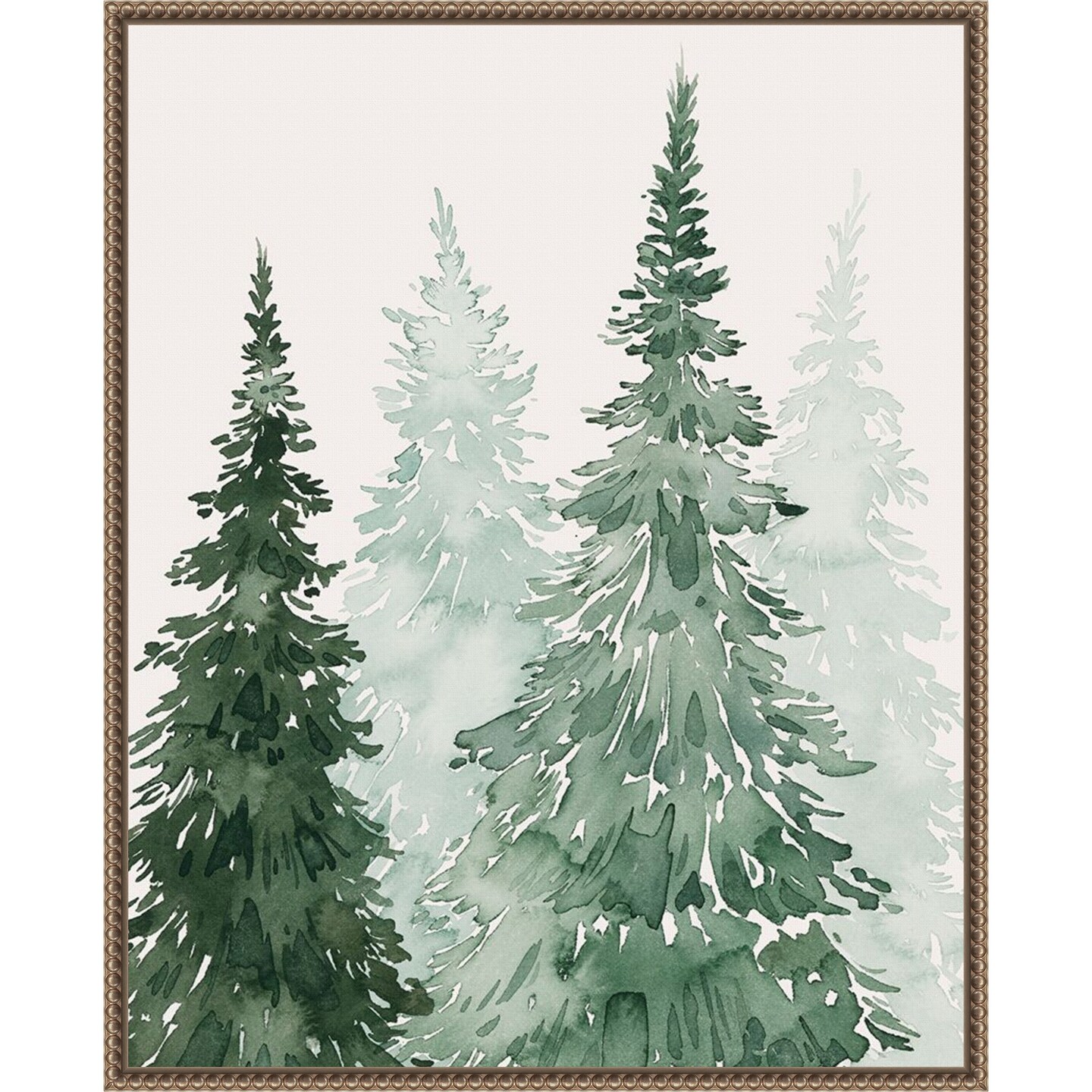 Winter Washed Coppice II by Grace Popp Framed Canvas Wall Art