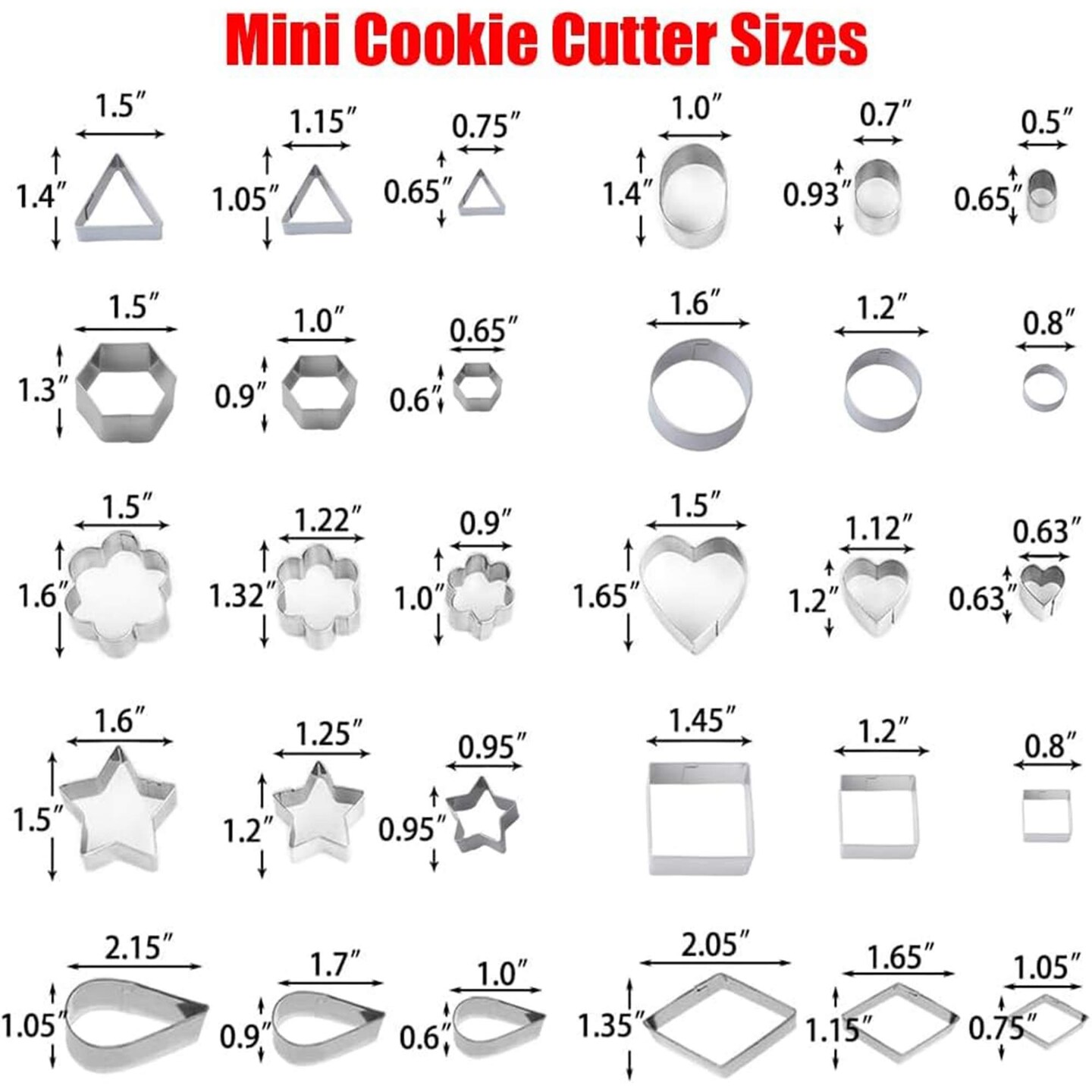 Cookie Cutter Set for Creative Baking &#x26; Crafts