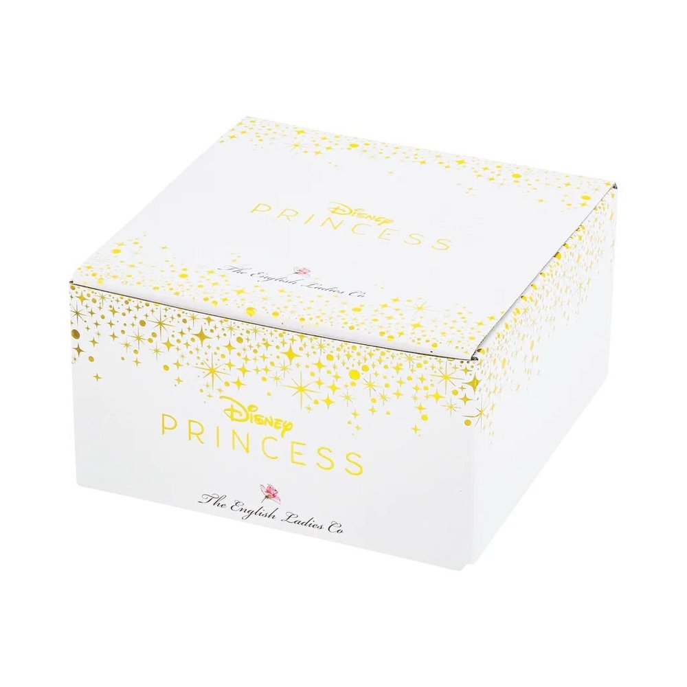 Disney English Ladies: Tiara Gold Belle Decorative Cup & Saucer