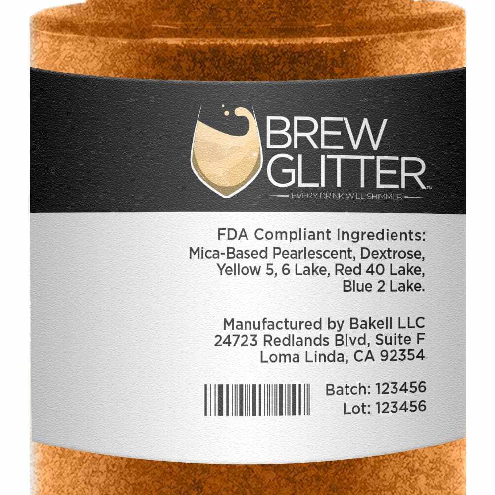 Bronze Edible Glitter Spray Pump | Brew Glitter&#xAE;