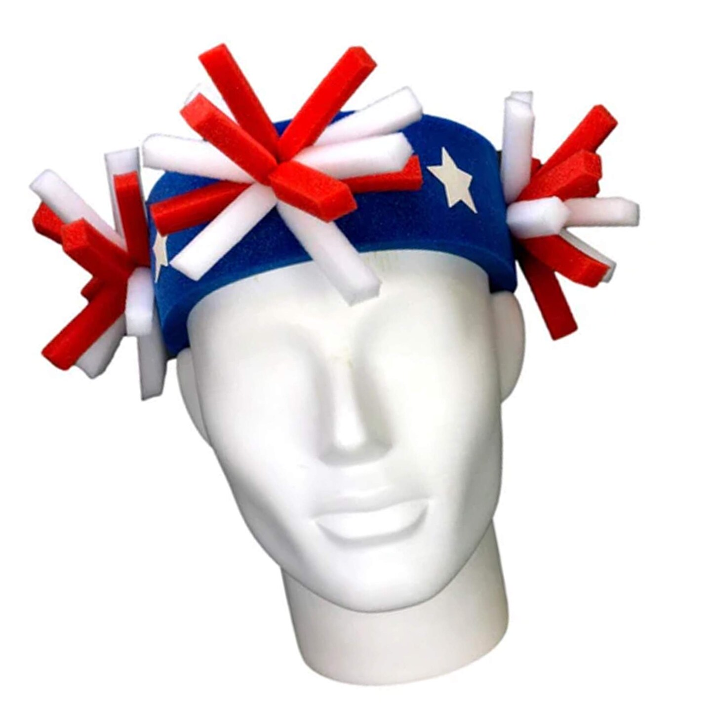 USA Pompoms Headband Fun &#x26; Patriotic Party Accessory