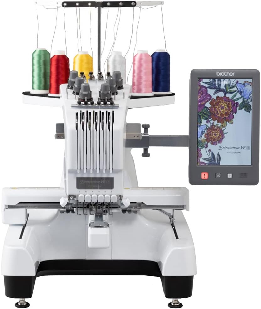 Brother Entrepreneur PR680W 6 Needle Multi Embroidery Machine