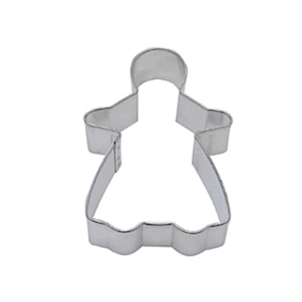 3.5&#x201D; Gingerbread Girl Metal Cookie Cutter