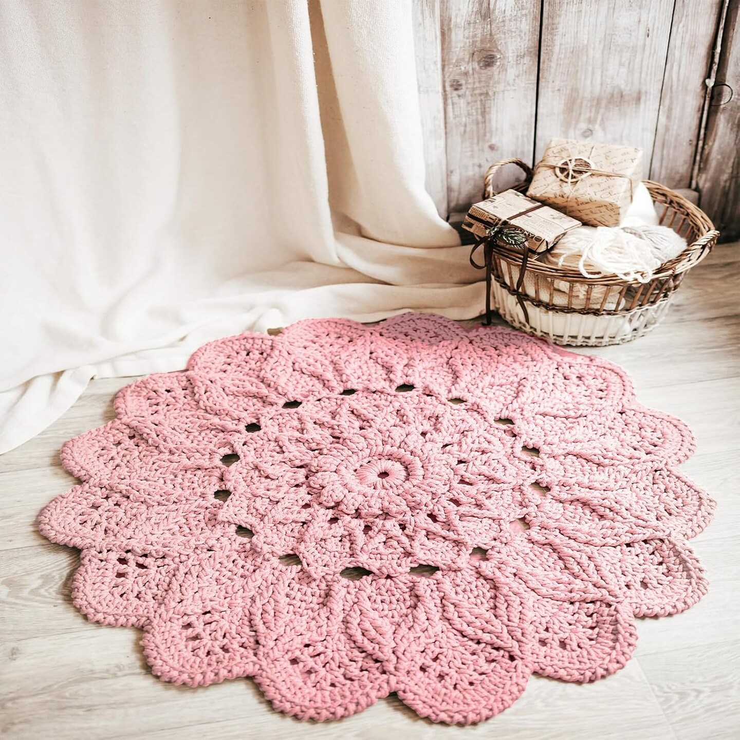 6 Rolls 3mm Macrame Cotton Cord, 328yds, 6 Vivid Colors for Crafts