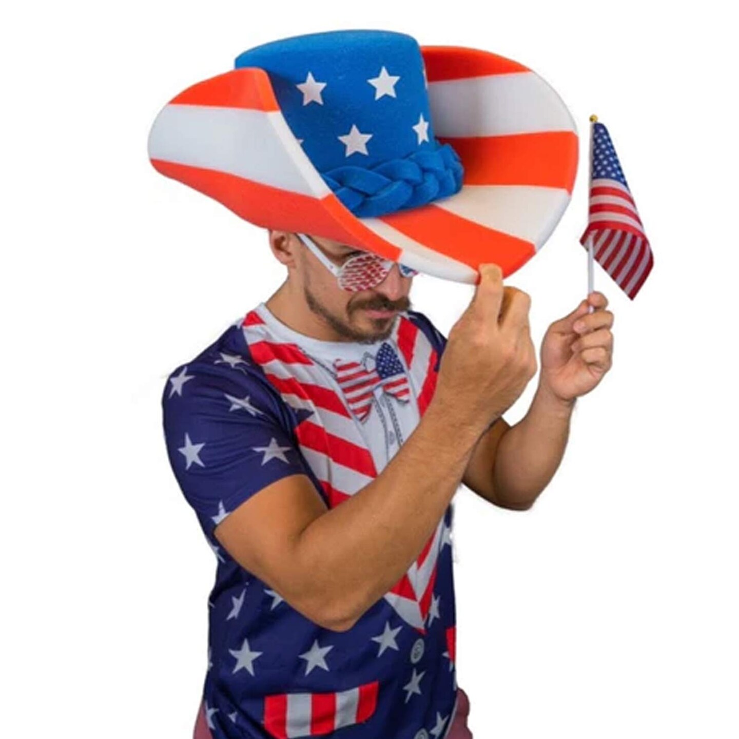 USA Giant Cowboy Hat Oversized Fun for Any Celebration