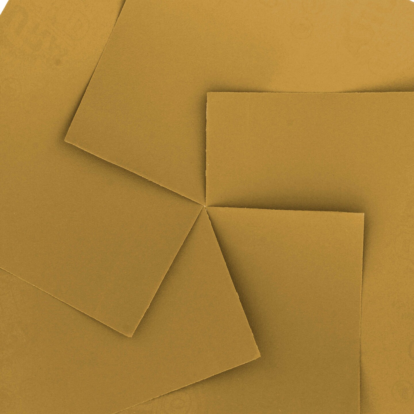 240 Grit Gold - 1/4 Sheet Plain Backing Sandpaper 5.5&#x22; x 4.5&#x22; - For Palm Sanders - Box of 400