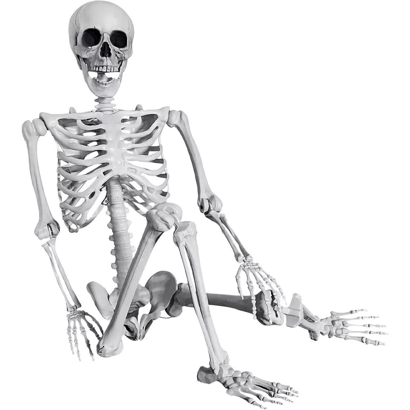 Kitcheniva 2x5.6ft Halloween Skeleton Full Life Size Party Tricky Decoration