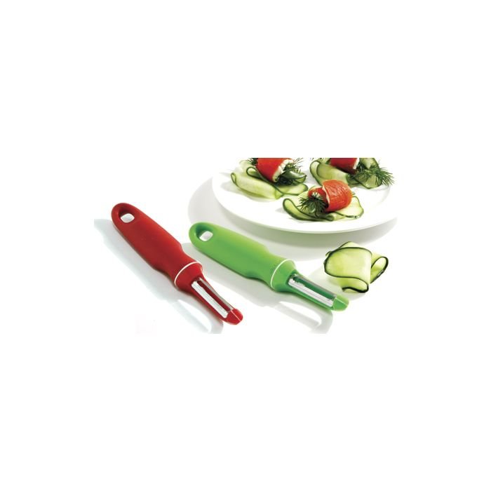Norpro Grip-EZ Stainless Steel Blade Swivel Fruit & Veggie Peeler - Thumbnail 3