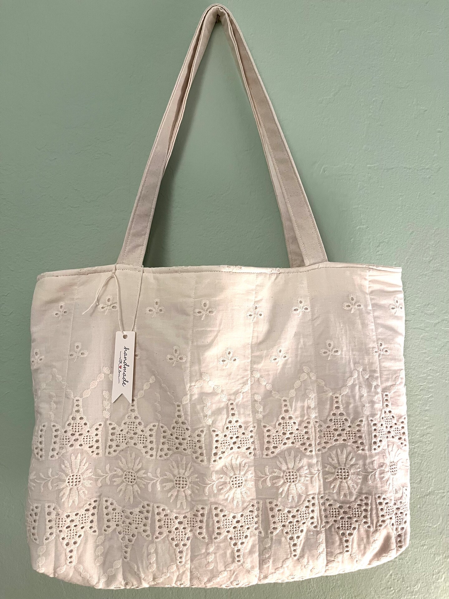 美品 quick pack tote Handmade vintage quilted tote bag | MakerPlace by Michaels