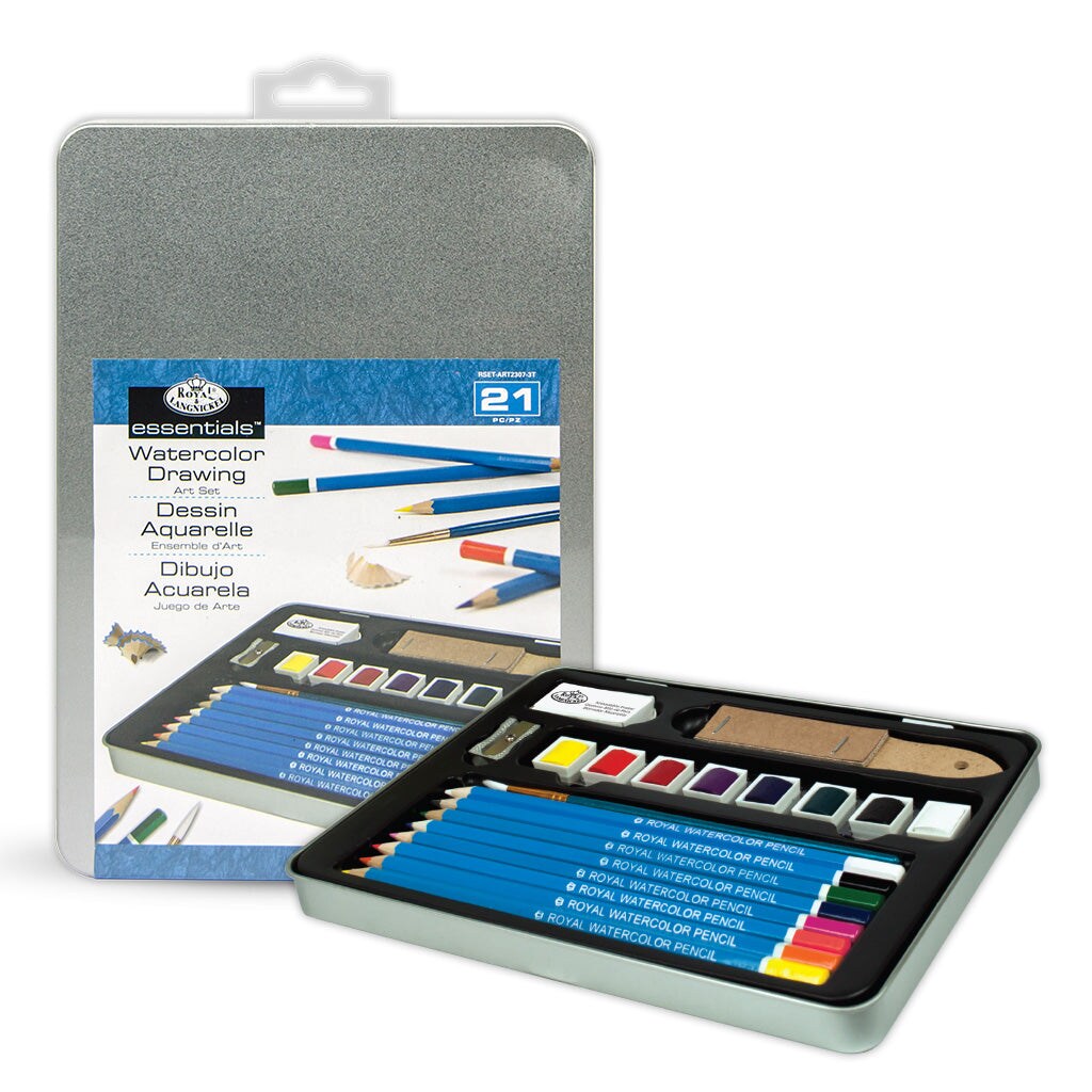 RSET-ART2307 | Watercolor Pencil Art Set - 20pc