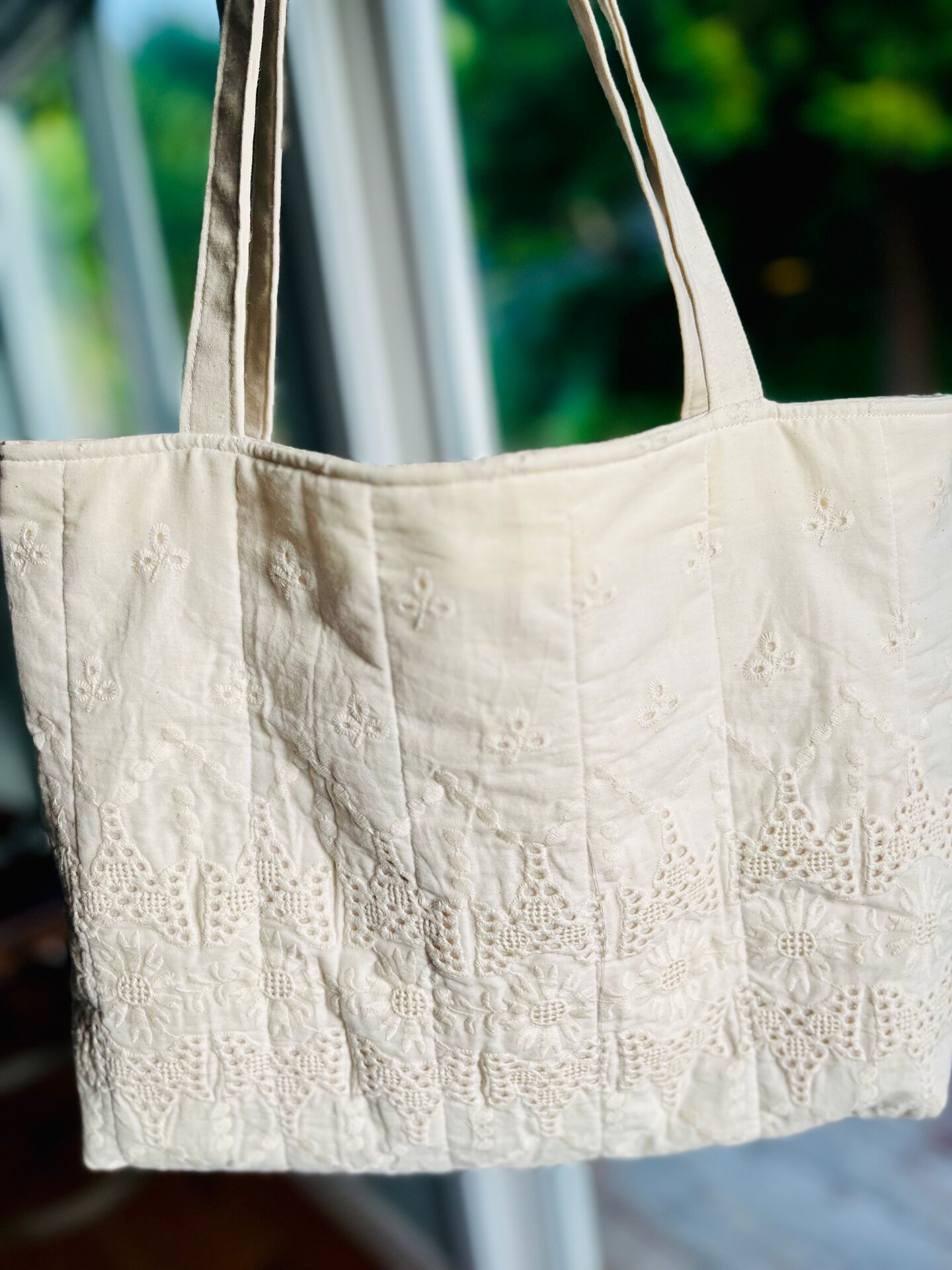 美品 quick pack tote Handmade vintage quilted tote bag | MakerPlace by Michaels