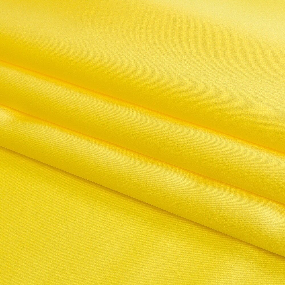 1 Yard Buttercup Yellow Silk Charmeuse High Quality Fabric 44" Wide for Evening & Formal Wear