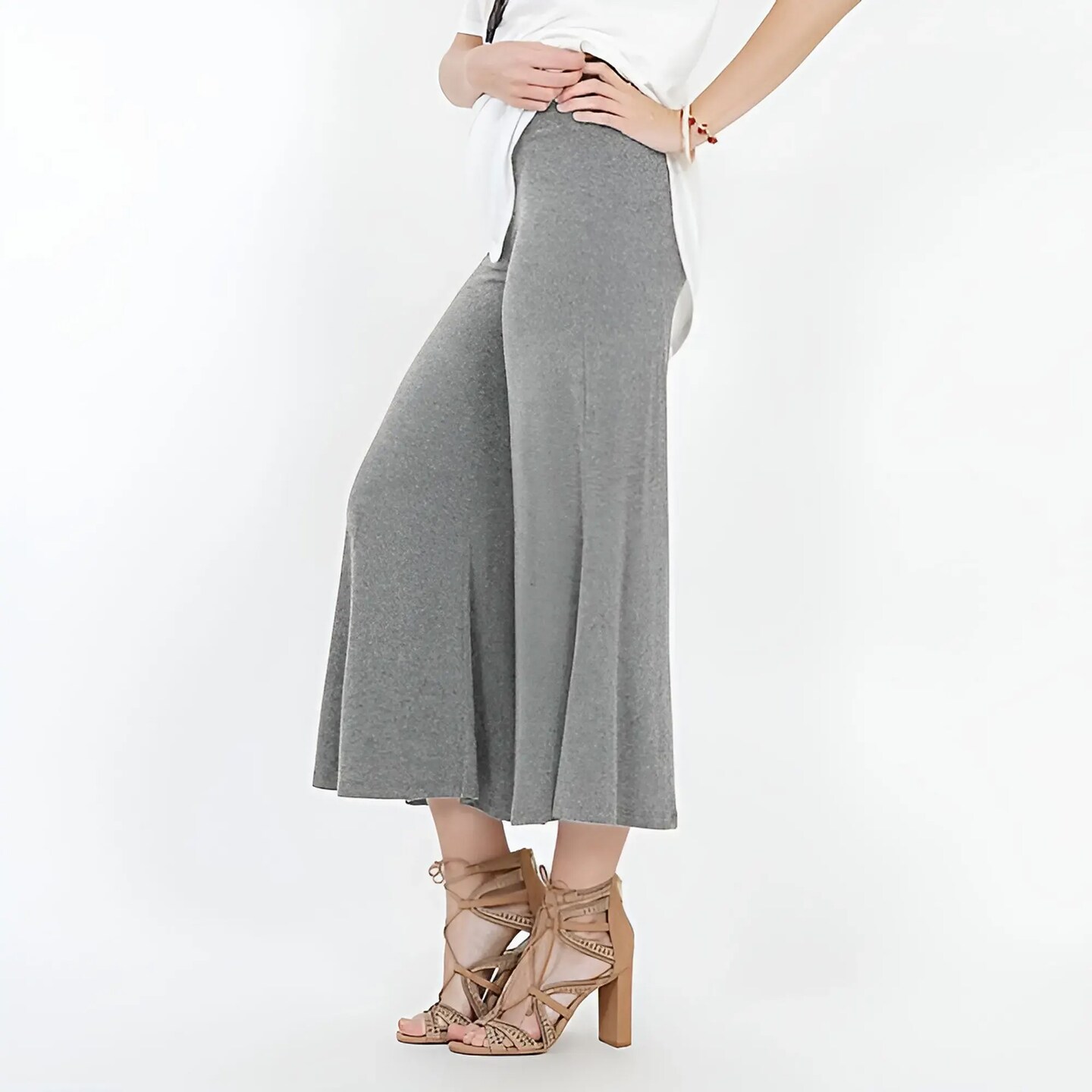 【Raucohouse】Halden wide banding pants 韩代raucohouse时尚宽松纯色休闲裤Halden wide banding pants